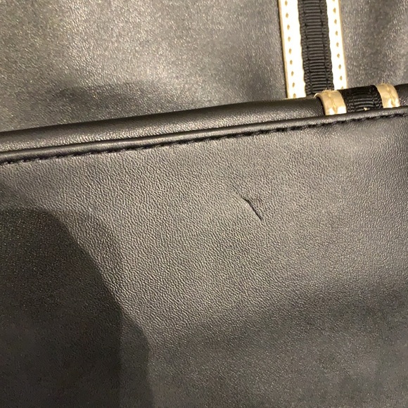 GIVENCHY Parfume Bag Black Gold Faux Leather Tote - Picture 12 of 13